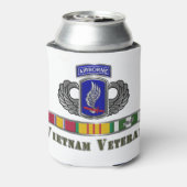 第173空挺旅団ベトナム退役軍人 缶クーラー (缶裏面)