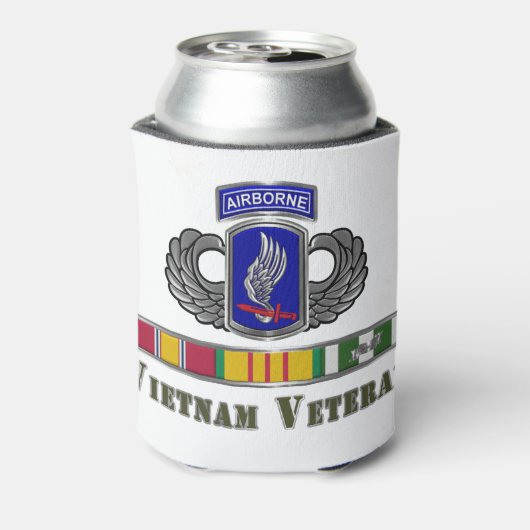 第173空挺旅団ベトナム退役軍人 缶クーラー (缶裏面)