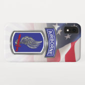 第173空挺旅団戦闘隊 Case-Mate iPhoneケース (裏面(横))