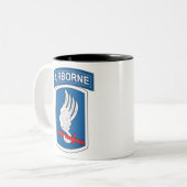 第173空挺旅団「空軍団」 ツートーンマグカップ (正面左)