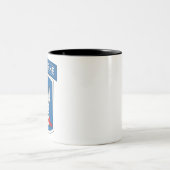 第173空挺旅団「空軍団」 ツートーンマグカップ (中央)