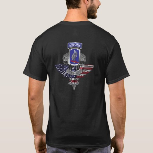 第173空挺旅団 Tシャツ (裏面)