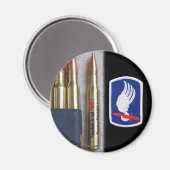 第173空挺部隊航空隊のvfw磁石イラク マグネット (正面/裏面)