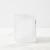 第173ABN空挺旅団退役軍人はLRRPを保護 フロストグラスマグカップ (中央)