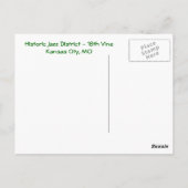 第18つる植物カンザスシティー葉書 ポストカード (裏面)