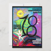 第18パーティー 招待状 (正面)