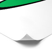 第18ホールゴルフグラフィック ポスター (角)