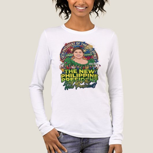 第18代フィリピン大統領 トライブレンドＴシャツ (正面)