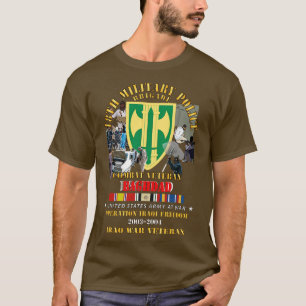 第18回国会議員Bde Iraq Vet w BAGDAD OIF 20034 IRAQ SVC Tシャツ