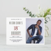 第18回生誕祭パーティー 招待状 (スタンド正面)