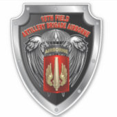 第18回野戦砲兵旅団 シール (正面)