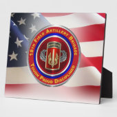 第18回野戦砲兵旅団 フォトプラーク (側面)