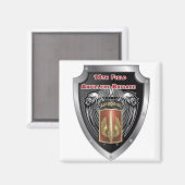 第18回野戦砲兵連空挺部隊 マグネット (正面/裏面)