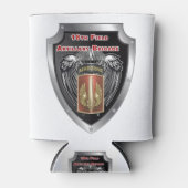 第18回野戦砲兵連空挺部隊 缶クーラー (正面)