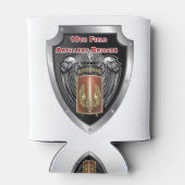 第18回野戦砲兵連空挺部隊 缶クーラー (裏面)