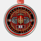 第18回野砲兵旅団アフガニスタン退役軍人 メタルオーナメント (正面)