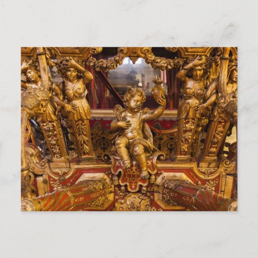 第18回c.コーチ詳細。MuseuはCochesを実行する。リスボン ポストカード (正面)