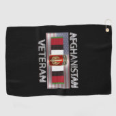 第18回FA旅団アフガニスタン退役軍人 ゴルフタオル (横)