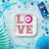 第18期誕生日パーティビンゴプレーヤー ペーパープレート (パーティー)