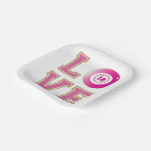 第18期誕生日パーティビンゴプレーヤー ペーパープレート (傾斜あり)