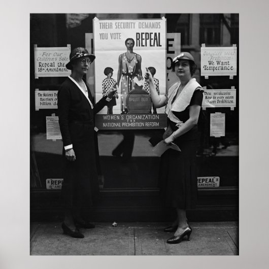 第18条改正cの禁止を廃止する1929 ポスター (正面)