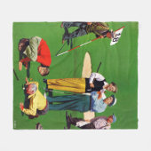 第18穴 フリースブランケット (正面(横))