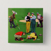 第18穴 缶バッジ (正面)