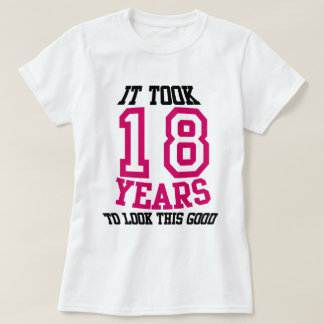 第18誕生日のTシャツ Tシャツ