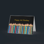 第18誕生日キャンドルカーカスタマイズド カード<br><div class="desc"></div>