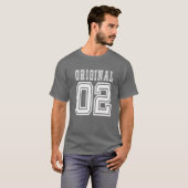 第18誕生日ギフトアイディア2002 B日18歳 Tシャツ (正面フル)