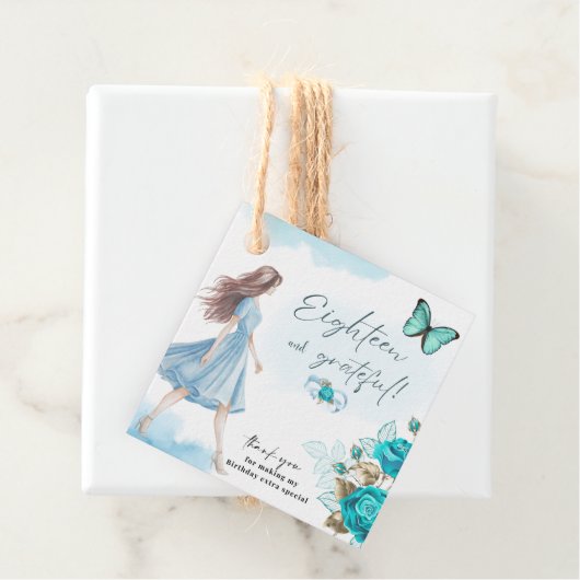 第18誕生日ギフトラベル フェイバータグ (インサイチュ)