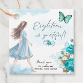 第18誕生日ギフトラベル フェイバータグ (正面)