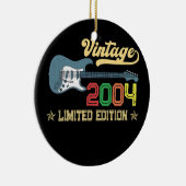 第18誕生日ギフト女子男性へギター愛好家 セラミックオーナメント (右)
