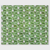 第18誕生日グラスパリング紙 ラッピングペーパー (フラット)