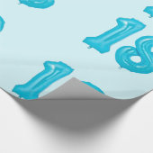 第18誕生日バルーン包装紙 ラッピングペーパー (角)