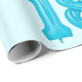 第18誕生日バルーン包装紙 ラッピングペーパー (ロールコーナー)