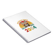 第18誕生日夕日の猫好き贈り物素晴らし ノートブック (右側)