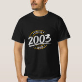 第18誕生日限定版2003 Tシャツ (正面)