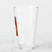 第18軍砲兵旅団（空挺部隊）パッチ タンブラーグラス (左)