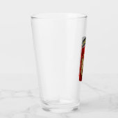 第18軍砲兵旅団（空挺部隊）パッチ タンブラーグラス (右)