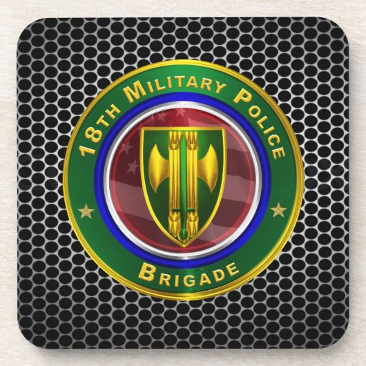 第18軍隊警察 コースター (正面)