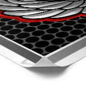 第18野砲兵旅団 – 第18空挺部隊 ポスター (角)