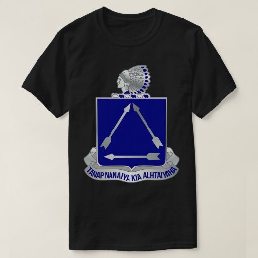 第180騎兵連隊2騎兵連隊X 300 Tシャツ (デザイン正面)