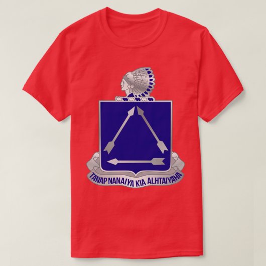 第180騎兵連隊2騎兵連隊X Tシャツ (デザイン正面)