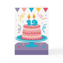 第19お誕生日ケーキ