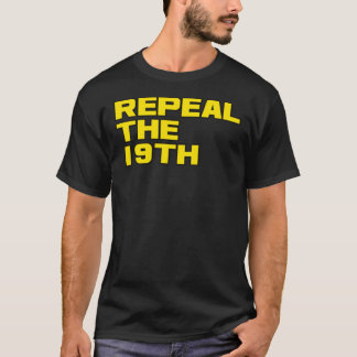第19クラシック期Tシャツを廃止する Tシャツ