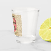 第19パーソナライズされた誕生日·ショット·ガラス ショットグラス (右)