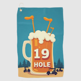 第19ホール：ゴルファーのリトリート ゴルフタオル
