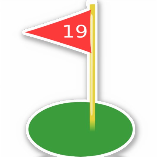 第19ホール シール (正面)