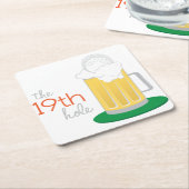 第19ホール スクエアペーパーコースター (アングル)